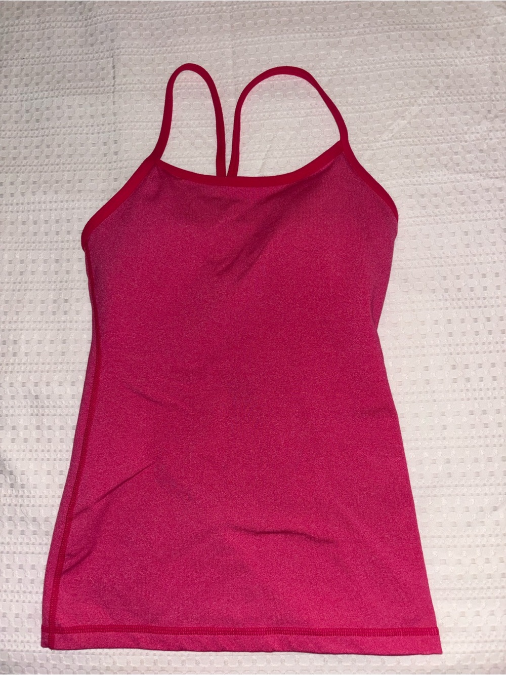 Lululemon pink tank top